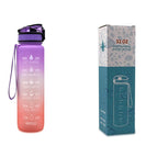 Purpleorange gradient with box / 1L