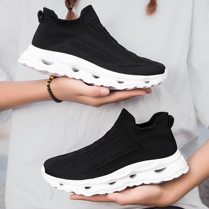 Plus Size Sport Damenschuhe Atmungsaktives Flyknit