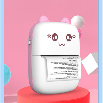 Mini-Drucker, tragbar, Mini, Bluetooth, WiFi, neuer falscher Drucker, Handy, Foto, Titel, Notiz, Hot Print, Tasche, Student, Fehler, Etikettendrucker