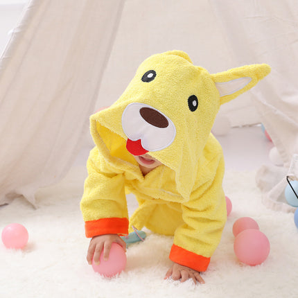 Niedlichen Tier Modellierung Baby Bademäntel