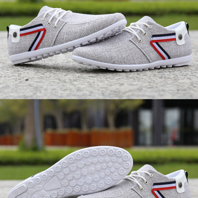 Herren-Segeltuchschuhe - Weiche Sohle, Sport &  Herren-Segeltuchschuhe