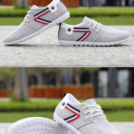 Herren-Segeltuchschuhe - Weiche Sohle, Sport &  Herren-Segeltuchschuhe