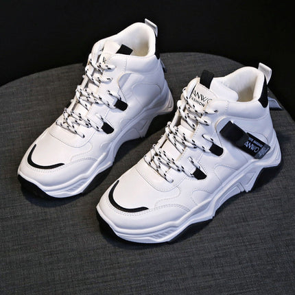 Weiß Laufschuhe Frauen Chunky Sport Schuhe Frau Frühling Sommer Plattform