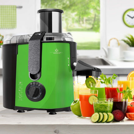 KESSER® Entsafter Saftpresse Edelstahl 1100W 85Mm Presse Obstpresse Saft Juicer