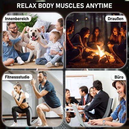 Massage Gun Mini, Muscle Massager Portable 35DB Ultra Quiet 6 Modes