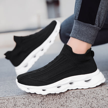 Plus Size Sport Damenschuhe Atmungsaktives Flyknit