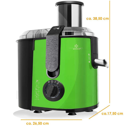 KESSER® Entsafter Saftpresse Edelstahl 1100W 85Mm Presse Obstpresse Saft Juicer