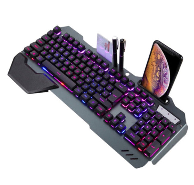 Kabelgebundene mechanische Gaming-Tastatur LED RGB Design