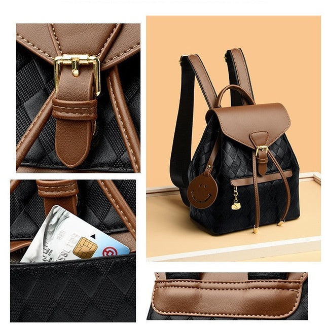 Weiblicher Rucksack Lässiger Multifunktions-Frauen-Schulreiserucksack