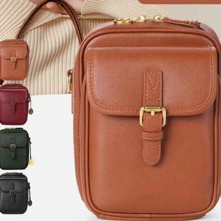 Unisex Vintage Große Kapazität Messenger Bag Aufbewahrungstasche mit 10 Karteneinsätzen Lässiger Rucksack Damentasche Retro Rucksack Große Kapazität Reise