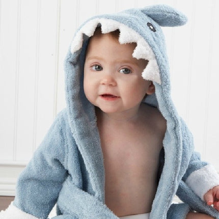 Niedlichen Tier Modellierung Baby Bademäntel