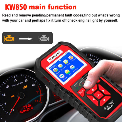 KW850 OBD2 CAN BUS