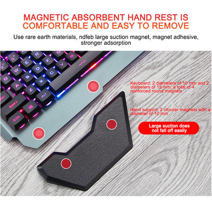 Kabelgebundene mechanische Gaming-Tastatur LED RGB Design
