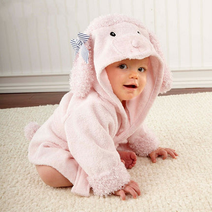 Niedlichen Tier Modellierung Baby Bademäntel