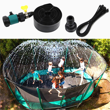 Tragbarer Haushaltsgarten-Sprinkler aus grünem Kunststoff