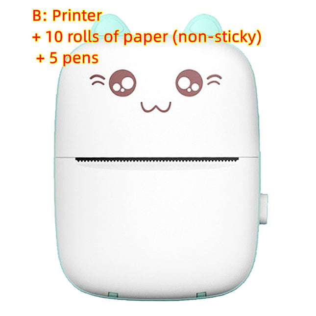 Mini-Drucker, tragbar, Mini, Bluetooth, WiFi, neuer falscher Drucker, Handy, Foto, Titel, Notiz, Hot Print, Tasche, Student, Fehler, Etikettendrucker