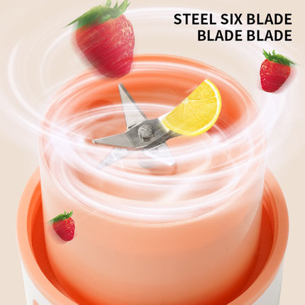 Elektrischer Entsafter für die Küche, USB-Aufladung, kabelloser Saftmixer, Obst-/Orangen-Mixer, Presse, Eiszerkleinerer, Becher, Küchenmaschine