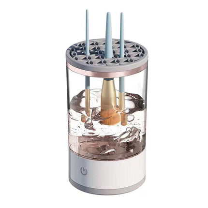 Reinigungswerkzeug für Lidschattenpinsel für FrauenKosmetikpinsel und USB-Aufladung