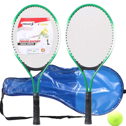 2er-Set Tennisschläger für Teenager