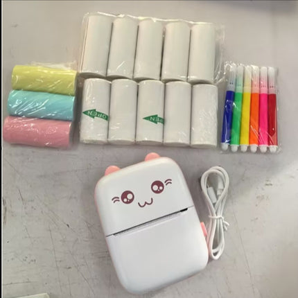 Mini-Drucker, tragbar, Mini, Bluetooth, WiFi, neuer falscher Drucker, Handy, Foto, Titel, Notiz, Hot Print, Tasche, Student, Fehler, Etikettendrucker
