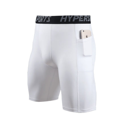 Tight-fitting High Elastic Pocket Cycling Shorts Quick-drying Plus Size