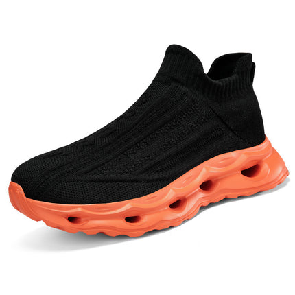 Plus Size Sport Damenschuhe Atmungsaktives Flyknit